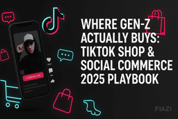 Where Gen-Z Actually Buys – TikTok Shop & Social Commerce 2025 Playbook