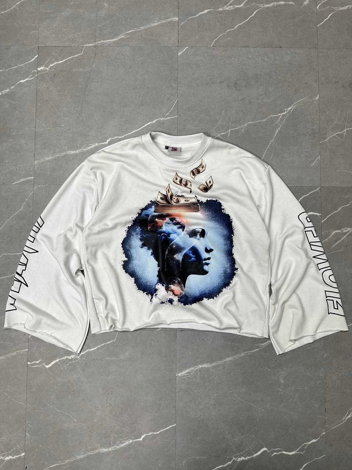 Cosmic Portrait Crop Top