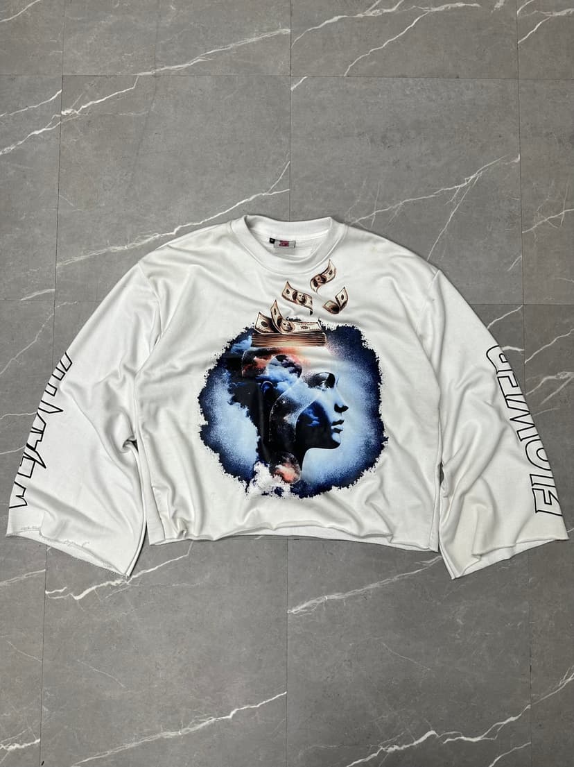 Cosmic Portrait Crop Top