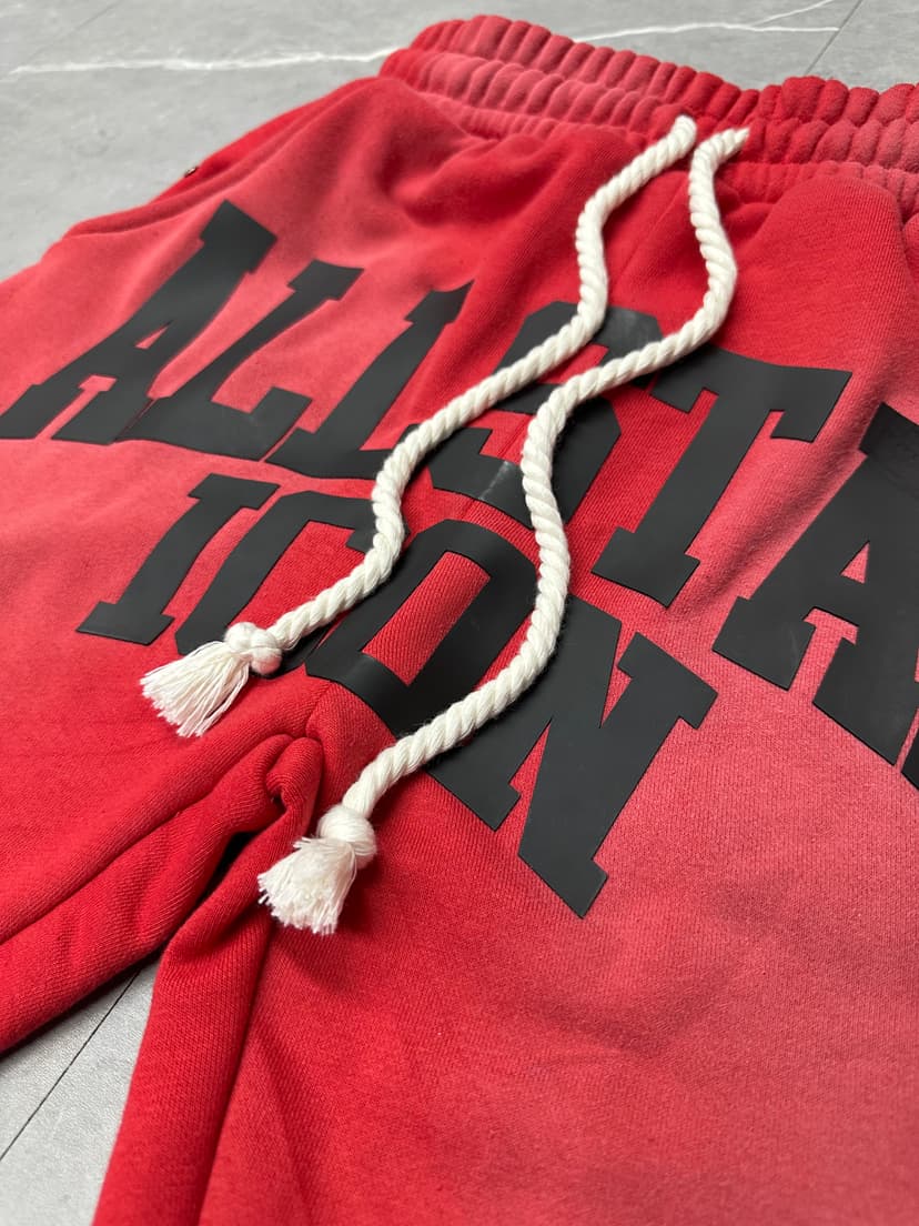 Allstar Icon Rope Shorts (Sun-Faded Red)