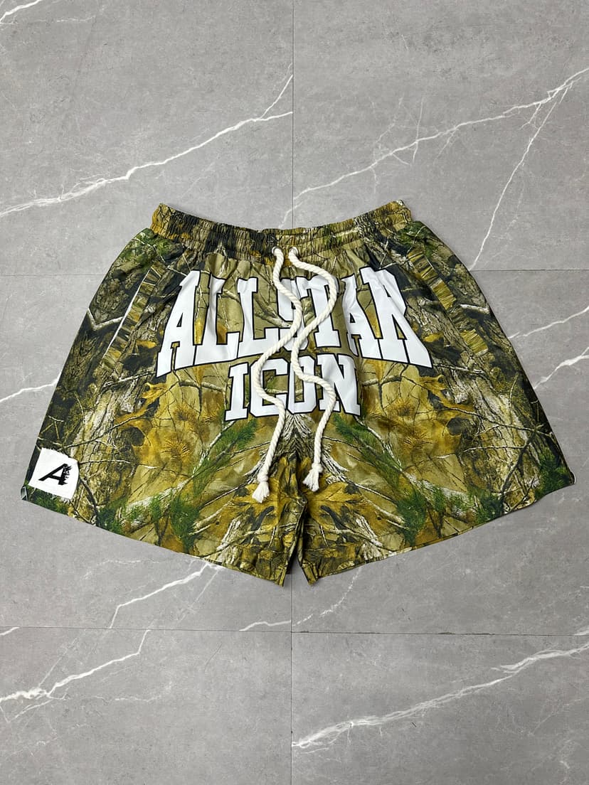 Allstar Icon Camo Nylon Shorts (Short-Length)